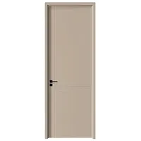 Porte en bois massif écologique de qualité supérieure avec grain de bois à transfert thermique et taille personnalisée pour écoles et restaurants