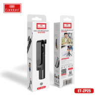 Trípode para Teléfono con Palo Selfie Earldom, Todo en Uno, Extensible y Estabilizador con Control Remoto Inalámbrico, Compatible con iPhone