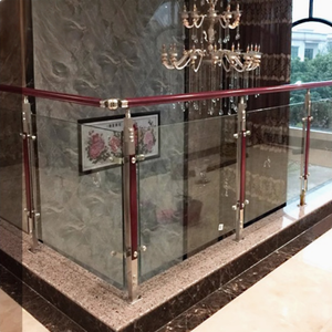 High Grade Stainless Steel <strong>Glass</strong> Handrail for Outdoor &amp; Deck Safety Function for Terrace Balcony &amp; Stainless Steel <strong>Railing</strong>