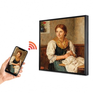 HOT Selling 33 Inch <b>Large</b> Size Smart Digital <b>Photo</b> <b>Frame</b> Full hd Video LCD Display Digital Picture <b>Frame</b> - Product Image 1