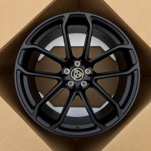 Rines XINLAI para Porsche 981 982 718 GT4 Cayenne GTS Turbo Macan 5x130 de 20 21 22 Pulgadas, Negros, Personalizados, Forjados en Aleación - Product Image 5