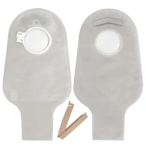 Çin ISO13485 colostomy çanta üreticisi tıbbi ostomy çanta satılık iki parçalı colostomy çanta