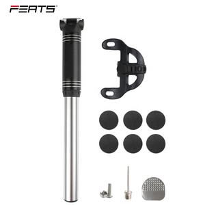 2-Garnals avec A/V,D/V et support 80 Psi avec tuyau caché et 8 kits de réparation de tube/pneu Alu Mini Pump Set pour E-Bike - Product Image 2