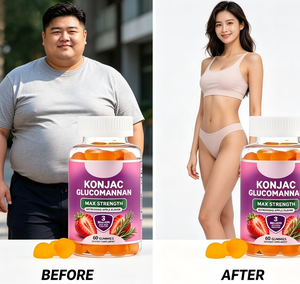 Gummies de Glucomannane de Konjac 60 unités |   Saveur Pomme Force Maximale avec 3 Milliards de UFC pour le Bien-être Quotidien - Product Image 5