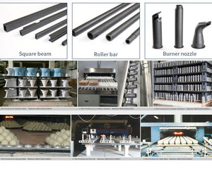 熱電対用炭化ケイ素保護管 セラミック発熱体 耐火性 溶接可能 - Product Image 6