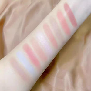 พาเลทบลัชออนสีชมพู <span class=keywords><strong>Lameila</strong></span> ขายส่ง คุณภาพสูง ติดทนนาน บลัชออนเนื้อแมทแบบอัดแข็งสำหรับใบหน้า ส่วนผสมจากสมุนไพร - Product Image 3