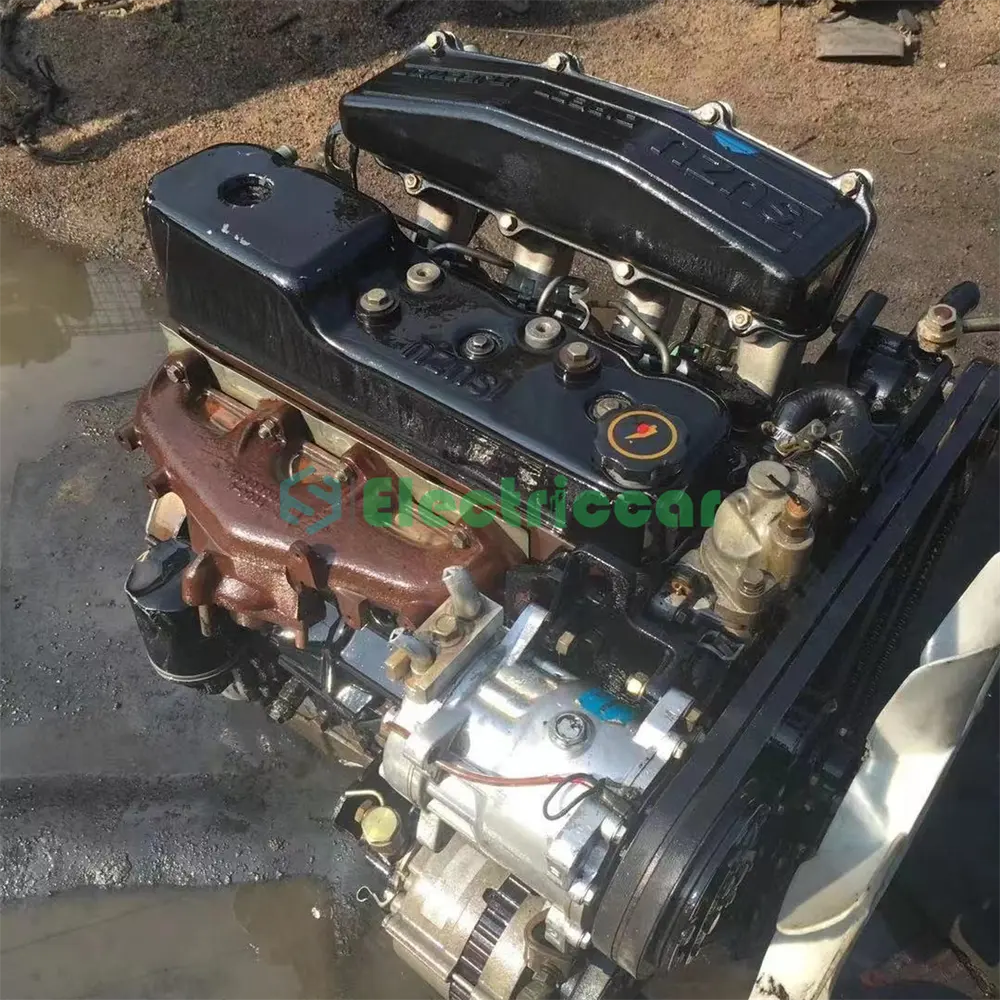 Isuzu NKR, JMC kamyon, KAMYON PARÇALARI aksesuarları için ikinci el jxjx4jb1 4JB1-T 2.8L 64KW dizel motor