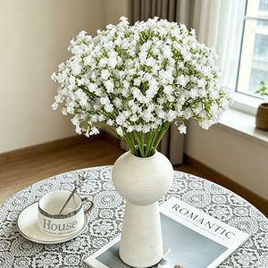 Artificial Gypsophila Bouquet for Scene Decoration, High-end Realistic Butterfly Dancing Gypsophila, Wedding Decorative Fake <strong>Flo</strong> - Product Image 1