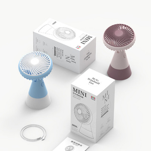 Ventilador Portátil Mini de Mano con Pantalla Digital, Regalo para Oficina, Estudiantes, Hogar, RV, Hotel, Fuente de Alimentación USB, Cinco Opciones para Uso en Auto - Product Image 6