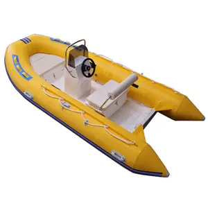 RIB 390 Semi-Rigid Aluminum RIB PVC/Hypalon Inflatable Rowing Boa