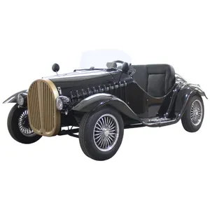 Elektrisches ATV Vintage Car 2 Sitze 72 V60Ah Lithium batterie 1800W Motorwelle, die Golf wagen fährt