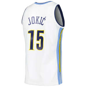 เสื้อบาสเก็ตบอลผู้ชาย nikola jokic เสื้อปักโลโก้กีฬาคลาสสิก - Product Image 2