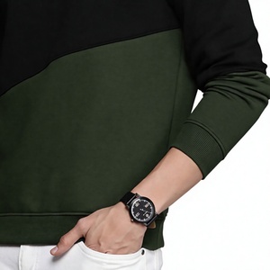 เสื้อสเวตเชิ้ตคอกลมผู้ชาย ทรงปกติ ผ้าถักลำลอง ผ้าฝ้าย - Product Image 5