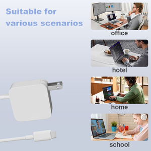 AU/EU/US 30W 61W <span class=keywords><strong>87W</strong></span> 96W <span class=keywords><strong>USB</strong></span> <span class=keywords><strong>C</strong></span> <span class=keywords><strong>chargeur</strong></span> mural adaptateur pour ordinateur portable pour Mac ordinateur portable - Product Image 6