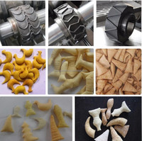 Ligne de production automatique de snacks extrudés : croustilles de riz, cornets de maïs frits, et autres snacks à base de farine de blé