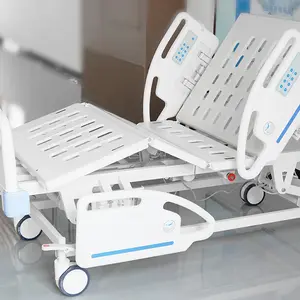 Factory Wholesale Hot Selling Motorized Medical 3 Functions ICU Electric Hospital Bed With Hand Control Remote For Clinic