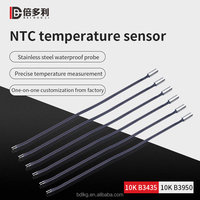 Capteur de température solaire NTC personnalisable 10K B3950, thermostat avec sonde de température étanche