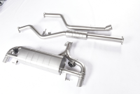 Penjualan Langsung Pabrik untuk bmw Seri 3 2019 325  Pipa Knalpot Kustom Stainless Steel 304 Catback Valve Exhaust Tip Muffler es