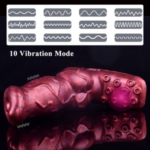 LUUK Vibrador de 10 Modos para Mujer, Control Remoto Inalámbrico, Dildo con Forma de Nudo, Juguetes Sexuales para Mujer y Hombre - Product Image 2