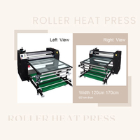Rodillo de sublimación Digital de 3,2 M, máquina de impresión por calor para tela, impresora de gran formato, calendario, calentamiento de aceite