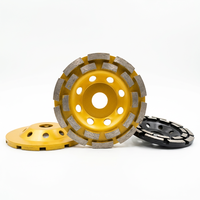Roue abrasive segmentée Beili 100-180 mm en gros avec blocs épais, meule diamantée durable pour le meulage de la pierre