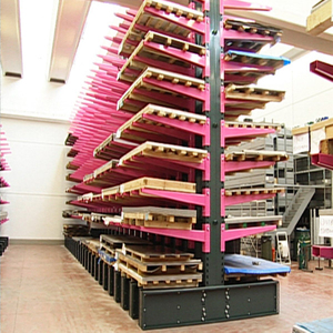 Estante voladizo de servicio pesado Unidad de estantería Almacén Personalizar Estante de almacenamiento de objetos largos de metal - Product Image 5