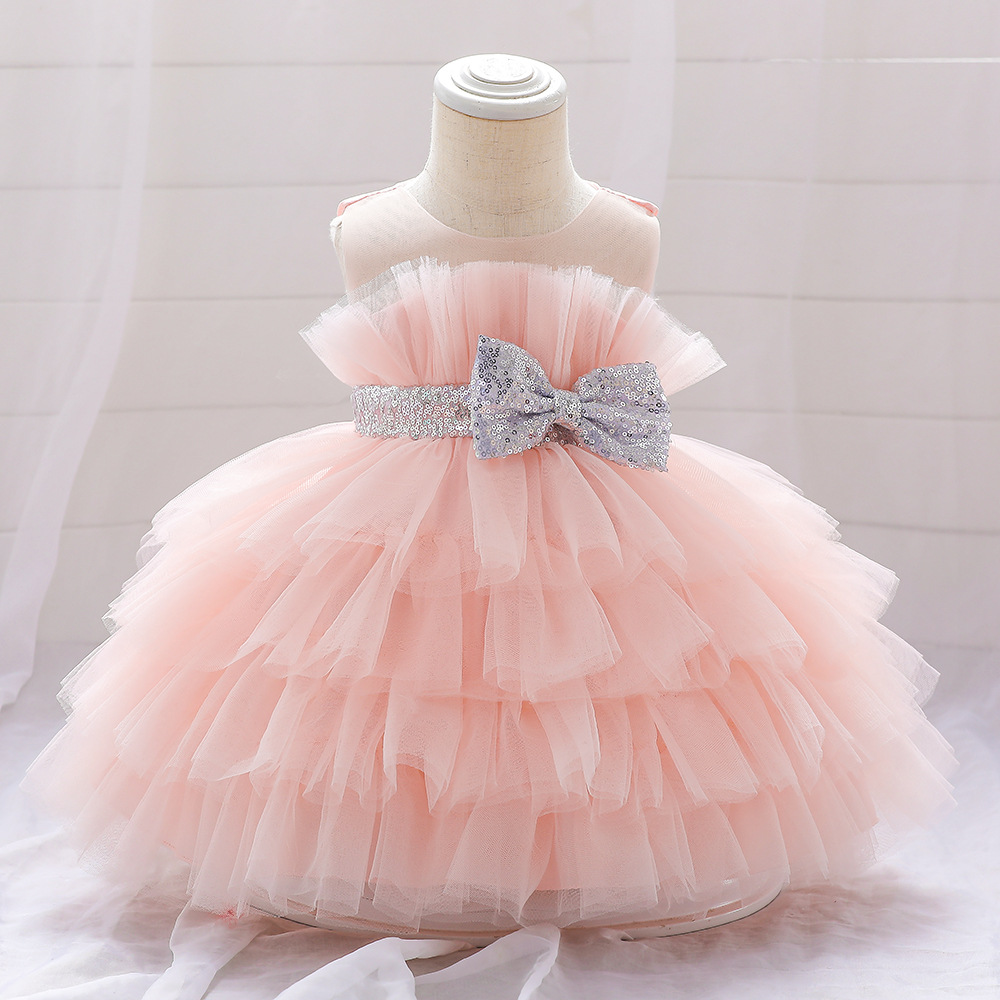 kids dress with pels wedding