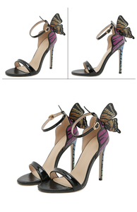 Sandalias de Tacón Alto y Fino Tridimensionales para Mujer, Zapatos de Vestir, Zapatos de Boda, Gran Oferta 2024 - Product Image 6