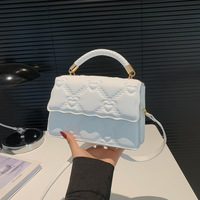 2024 mode luxe marque dames sacs à main en cuir PU messager bandoulière sac fourre-tout carré femmes sacs à bandoulière pour les femmes