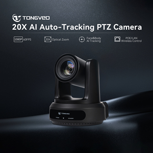 Caméra vidéo PTZ TONGVEO <span class=keywords><strong>nouvelle</strong></span> génération avec plusieurs connexions et suivi IA pour les réunions de diffusion professionnelles - Product Image 2