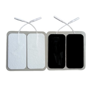 Decine di elettrodi dieci spugna Tens Gel Pad rettangolo fisioterapia massaggio elettrodi Pad per ECG massaggiatore elettronico - Product Image 1
