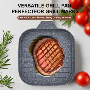 Venta caliente multifuncional antiadherente cuadrado cocina <span class=keywords><strong>parrilla</strong></span> Pan aleación <span class=keywords><strong>de</strong></span> aluminio ecológico <span class=keywords><strong>para</strong></span> Gas y utensilios <span class=keywords><strong>de</strong></span> Cocina <span class=keywords><strong>de</strong></span> Inducción - Product Image 4