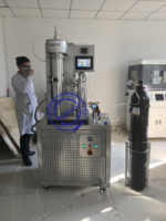 Sécheur par pulvérisation en circuit fermé de type banc de travail YC-501, débit d'alimentation 500 ml/h, taille des particules 1-25 μm pour matériaux thermosensibles