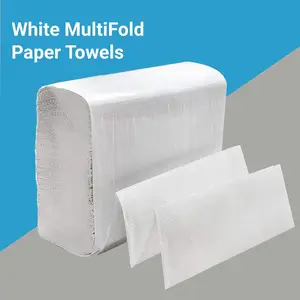 공장 직매 100% 처녀 펄프 재활용 1ply 38gsm 230mm x 230mm 250 시트 멀티 폴드 종이 타월/n 폴드 Z 폴드 종이 타월