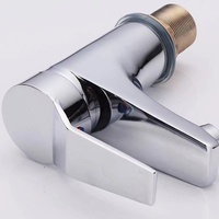 Robinet mitigeur de lavabo en Zinc Durable, poignée unique, prix moderne, robinet de lavabo chromé