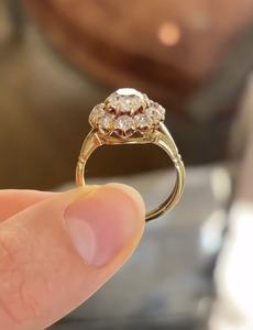 Joyería Fina Personalizada, Oro Sólido Real de 9k, 10k, 14k, 18k, Oro Rosa, Amarillo, Blanco, Diamante/Gema de Laboratorio, Fabricación en Fábrica - Product Image 2