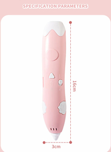 Stylo d'impression 3D pour enfants - Stylo d'art 3D à basse température sûr et créatif, kit de démarrage DIY, cadeau d'anniversaire pour garçons et filles - Product Image 2
