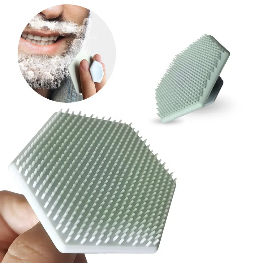 Cepillo de silicona para limpieza Facial, Exfoliante para masaje Facial, nuevo producto, Ideas