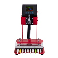 Qike QK1829 Vente chaude Machine de presse à chaud pour stylos vierges de sublimation à 10 stations avec fonction d'impression de logo