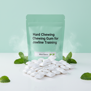 Gommes à mâcher personnalisées en gros, gommes à mâcher pour l'entraînement de la mâchoire, <span class=keywords><strong>sans</strong></span> <span class=keywords><strong>sucre</strong></span> au <span class=keywords><strong>Xylitol</strong></span>, pour le remodelage du visage et une haleine fraîche - Product Image 6