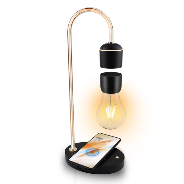 Upgrade Millions Color Floating Lamp Wireless Charge Magnetic Levitate Lamp Levitation Table Light
