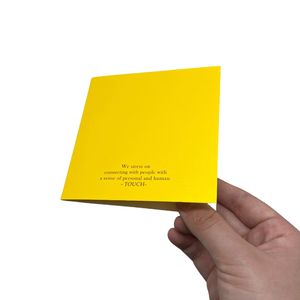 Cartes de <span class=keywords><strong>remerciement</strong></span> pour entreprise de luxe Logo personnalisé Caractéristique pliable de <span class=keywords><strong>grande</strong></span> taille en papier d'art de haute qualité pour les petites entreprises - Product Image 5