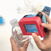 Printer Tanggal Inkjet genggam Ultra portabel 12.7mm sempurna untuk kebutuhan pengkodean skala kecil