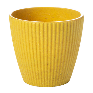 Yicai-maceta clásica de fibra de bambú para plantas, recipiente de carbón vegetal para flores, a rayas, respetuoso con el medio ambiente, Y98 - Product Image 4