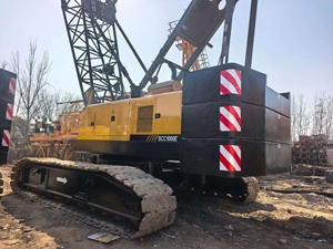 Grue sur chenilles d'occasion SCC1000 100 tonnes, état vérifié, durable et robuste, grue sur chenilles d'occasion 70t 80t 100t 150t 200t en promotion - Product Image 6