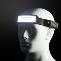 WOSEN Großhandel Outdoor Sport Sensor Schalter Taschenlampe Mini COB Arbeits scheinwerfer Wiederauf ladbare LED Tragbare Taschenlampe Scheinwerfer