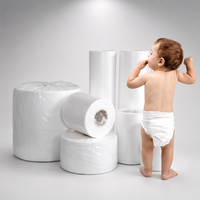Babywindeln SMS Hochabsorbierend PP Vliesstoff SMMS Spunbond TNT Vliesstoff
