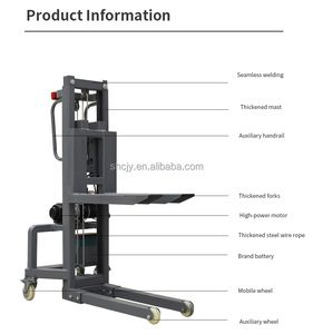 Forklift Manual Bertenaga Listrik yang Dipasang di Truk, Forklift Angkat Sendiri, Hoist Listrik Portabel, Forklift Muat Sendiri - Product Image 4