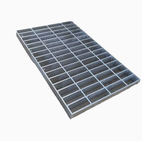 Grille en acier galvanisé à barreaux dentelés antidérapants pour marche d'escalier, couvercle de caniveau de drainage pour plateforme industrielle, passerelle, drainage municipal