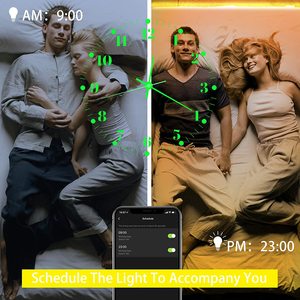 Đèn Dây <span class=keywords><strong>Led</strong></span> Thông Minh Điều Khiển Ứng Dụng Tuya <span class=keywords><strong>RGB</strong></span> 12V <span class=keywords><strong>5050</strong></span> 20M Hoạt Động Với Alexa Và Google - Product Image 4